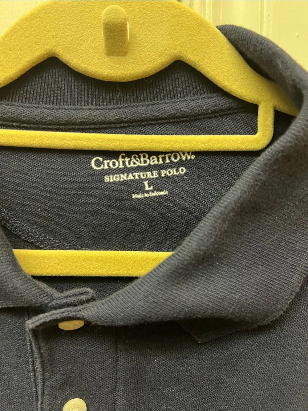croft & barrow Men's Dark Navy Polo Shirt